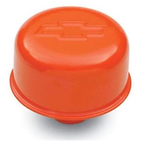 Gm Specialties 3 in. Push-In Air Breather Cap, Orange Powdercoated G13-141786